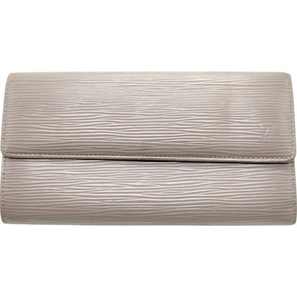 635197BV (L2) Louis Vuitton Wallet Long Gray Epi Leather - Picture 1 of 10